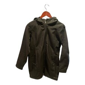 Avalanche Black Coat jacket Size Medium. Full zip hoodie.